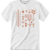 Scandinavian Flowers T Shirt