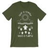 Skip a Straw Save a Turtle T Shirt