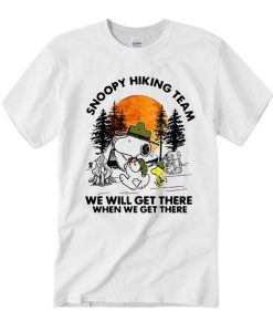 Snoopy Hiking Team T Shirt