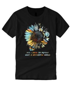 Sunflower Vintage And I Think To Myself T Shirt