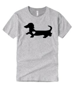 Dachshund Heart Dog T Shirt