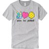 Peace Love Pickleball T Shirt