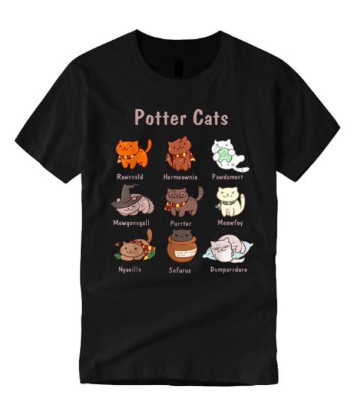 Potter Cats T Shirt