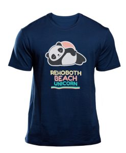 Rehoboth Beach Panda Bear Unicorn T Shirt