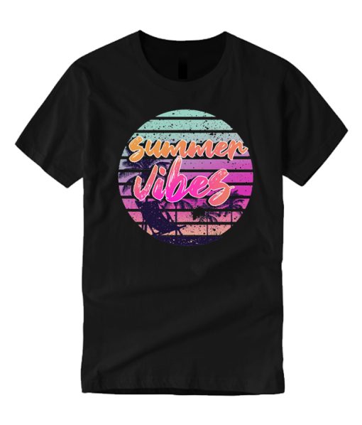 Summer Vibes Retro T Shirt