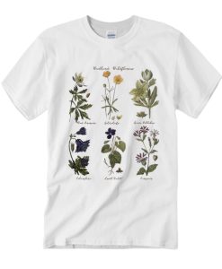 Woodland Wildflowers - Botanical T Shirt