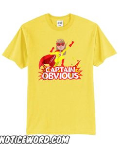 CAPTAIN OBVIOUS nice T shirt