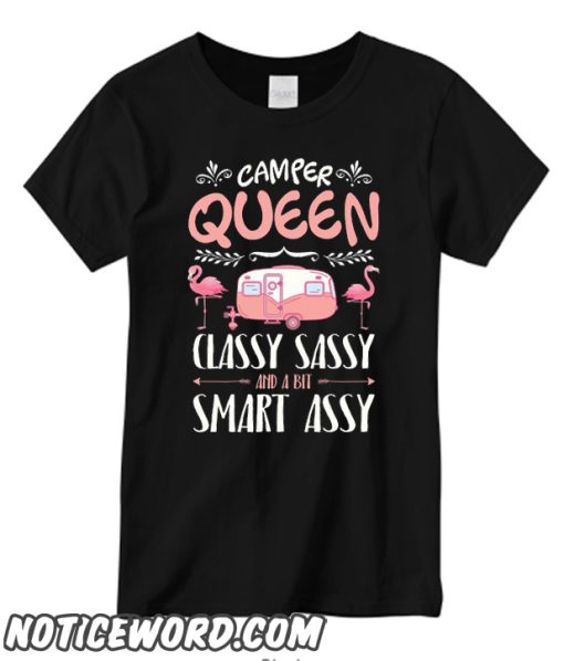 Camper Queen Classy Sassy And A Bit Smart Assy New T-shirt