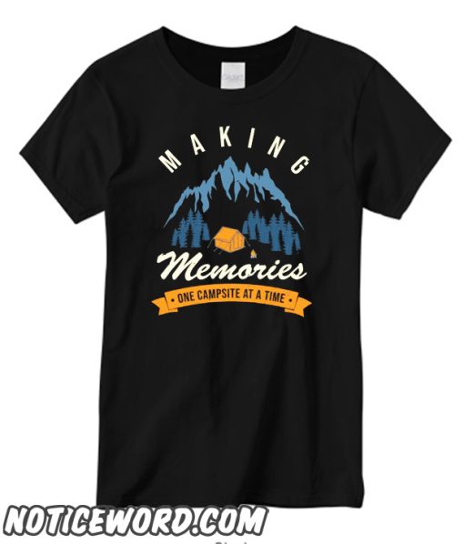 Camping Making Memories Cute Summer Hiking Mountai T shirt