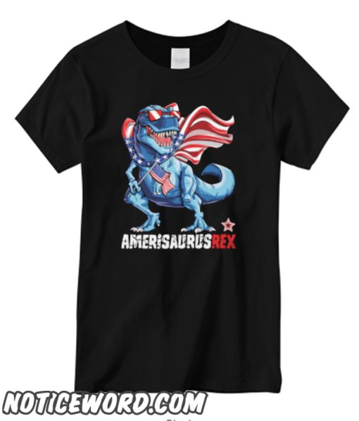 Dinosaur American Flag T-shirt