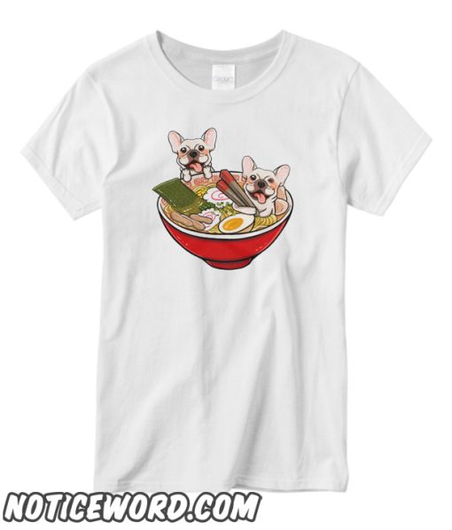 French Bulldog Kawaii Ramen T shirt