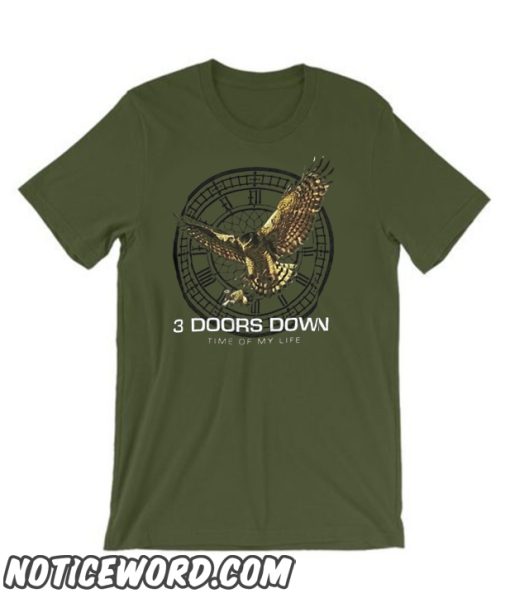 3 Doors Down Time of My Life Concert Tour T shirt
