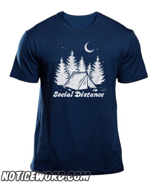 Social Distancing Camping T shirt