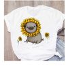 Cute Sunflower Puppy T shirt