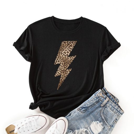 Ligthening Leopard T shirt