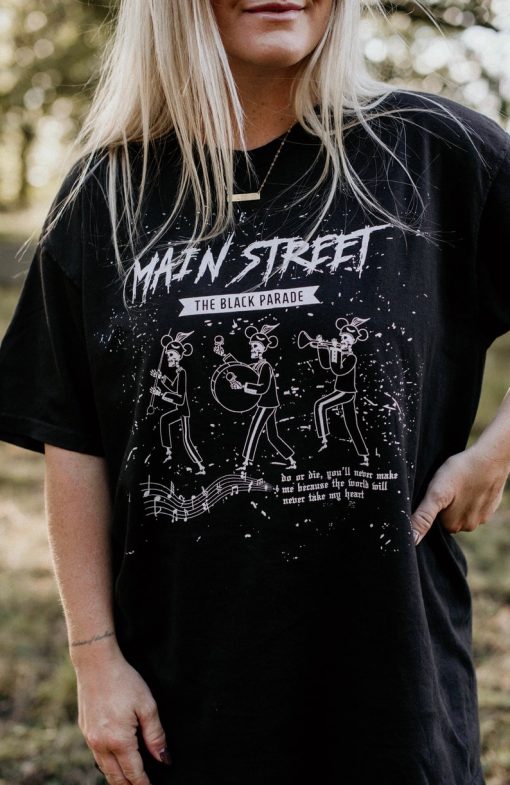 The Black Parade Main Street Mash Up Tee