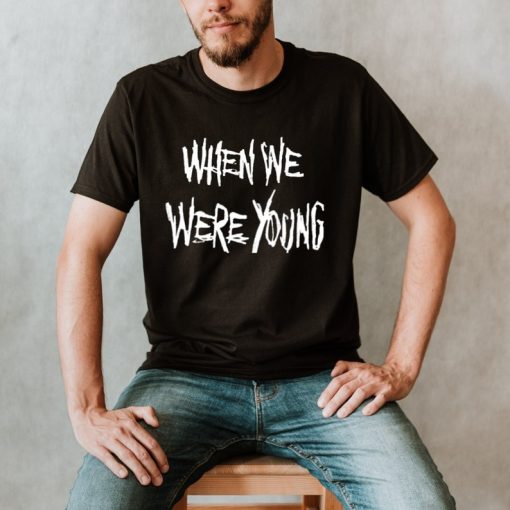 When We Were Young Music Festival Tour Tee Shirt