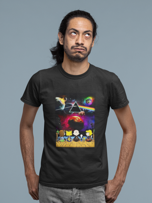 Camiseta Snoopy Pink Floyd T Shirt