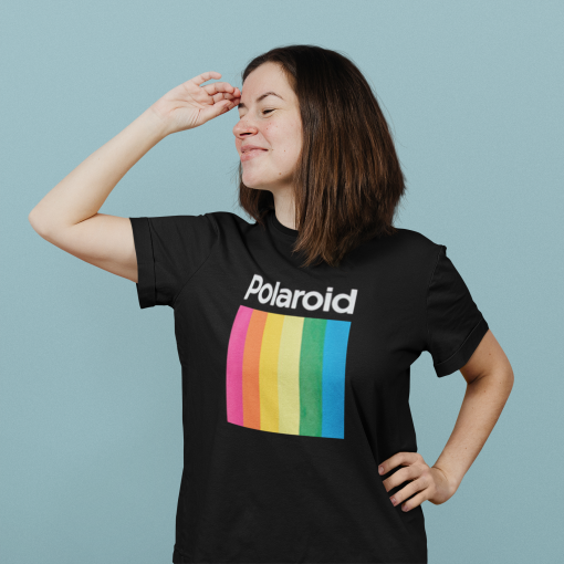 Polaroid Black T Shirt