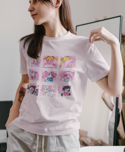 SAILOR MOON CHARACTERS t Shirt