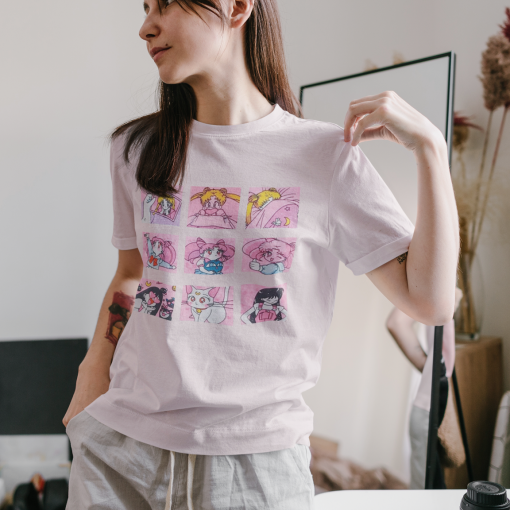 SAILOR MOON CHARACTERS t Shirt