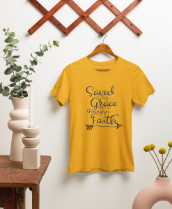 Saved by Grace throught faith T shirt