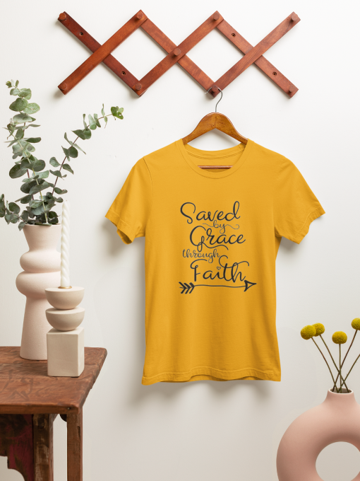 Saved by Grace throught faith T shirt