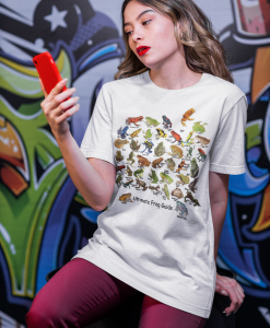 Tom's Bird Feeders Ultimate Frog & Toad Guide Funny T-Shirt